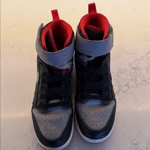 Jordan 1 High-Top Sneakers - Black and Gray